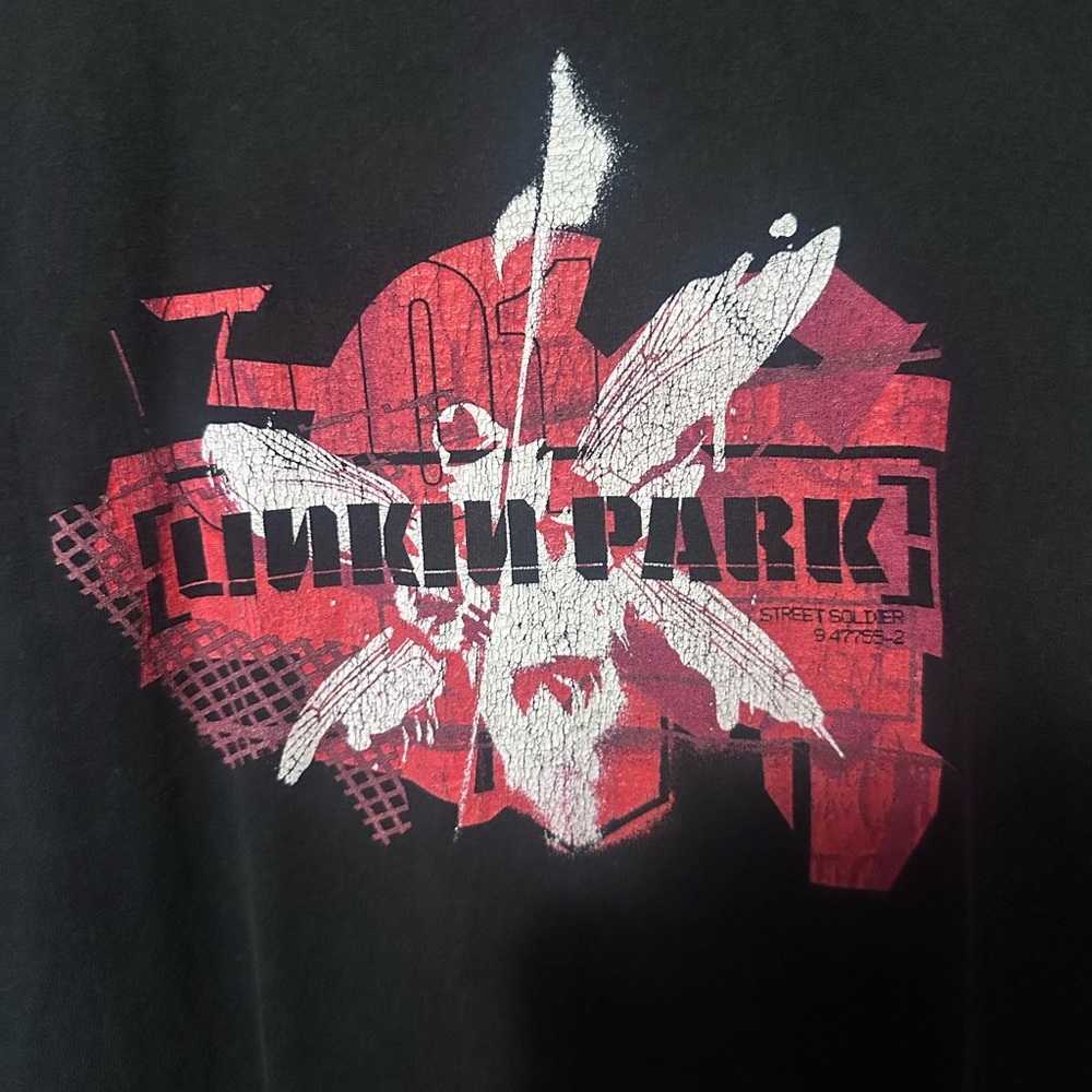 Linkin Park Band T Shirt Underground L9 Street Soldier Large M&O Knits Vintage - Picture 3 of 8